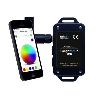 BLEBOX wlightboxS pro - LED DIMMER 12 - 24V DC WITH EXTERNAL ANTENNA