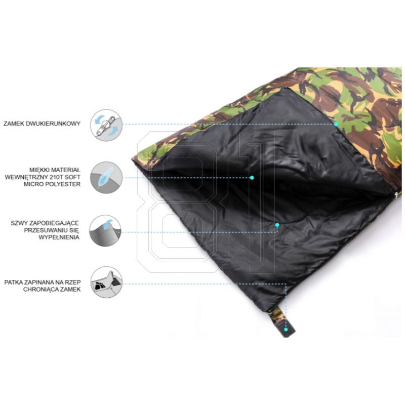 12. Sleeping bag Meteor Dreamer 81124-81125
