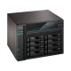 11. AS6510T NAS; LOCKERSTOR 10, 10x (3.5" SATA HDD/ 2.5" SSD), Intel ATOM C3538, 8GB DDR4 SODIMM (max. 64GB), 2x 10GbE, 2x 5GbE, 2x M.2 2280 NVMe PCIe 3.0, 2x USB 3.2