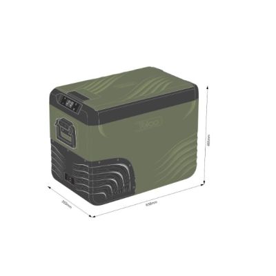 6. Yolco KX40 Green Portable Compressor Refrigerator