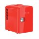 3. ELLE Home ESDAF101RDEU 4L red mini fridge