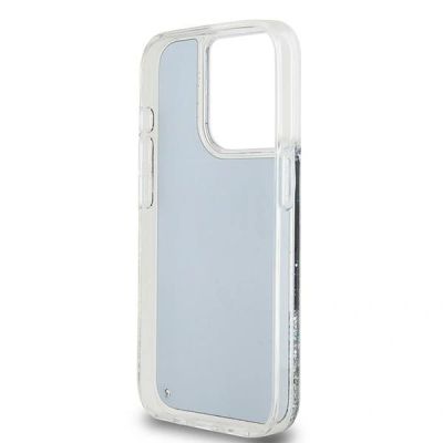9. DKNY Liquid Glitter Big Logo iPhone 15 Pro Case - Black