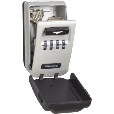 6. MASTER LOCK 5425EURD Gray Wall Safe