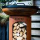 39. Bonfeu Bonbiza Open rusty garden fire pit 8002R