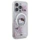 4. Hello Kitty Liquid Glitter Sweet Kitty Bows MagSafe Case for iPhone 16 Pro Max - White