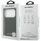 8. Karl Lagerfeld FW Stamped Karl MagSafe Case for iPhone 17 Pro - Black