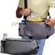 BAG BACKPACK BICYCLE BAG FOR TRUNK 4IN1 GRAY XQMAX