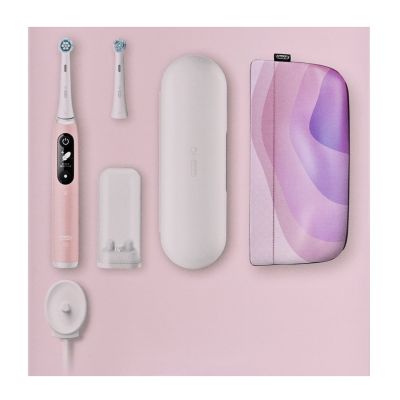 15. Oral-B iO Series 6 Pink Sand Luxe Edition Electric Toothbrush