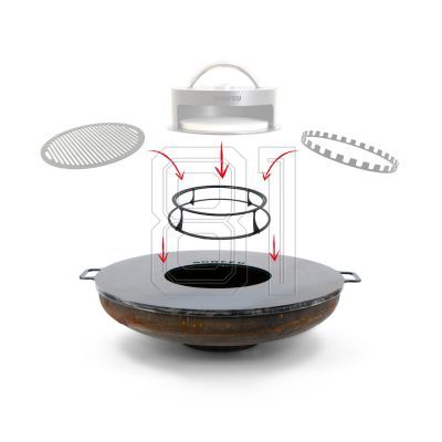 2. Bonfeu accessory stand for Bonplancha 100 BS100