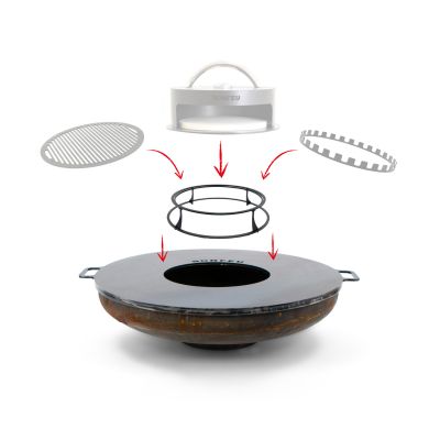 2. Bonfeu accessory stand for Bonplancha 100 BS100