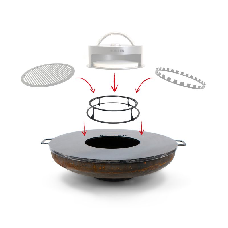 2. Bonfeu accessory stand for Bonplancha 100 BS100