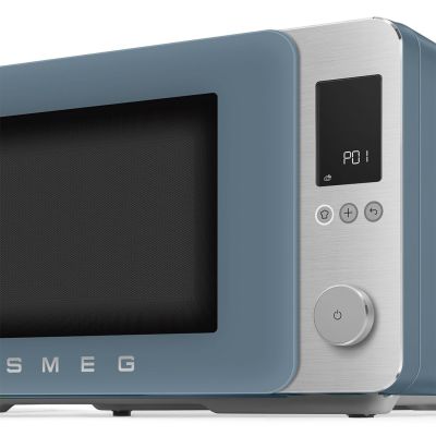 5. Smeg MOC02SBMEU microwave oven Blue Combination microwave oven Countertop 27 l 900 W