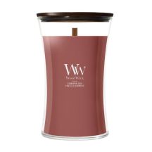 Large CINNAMON CHAI WOODWICK candle
