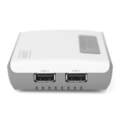 11. DIGITUS MULTIFUNCTIONAL NETWORK SERVER, WIRELESS 2-PORT, USB 2.0, 300MBPS DN-13024