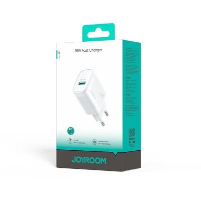 2. Joyroom JR-TF4 18W USB-A Wall Charger - White