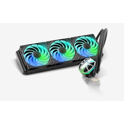 2. Sapphire NITRO+ S360-A AIO Processor Liquid cooling kit 12 cm Black 1 pc.