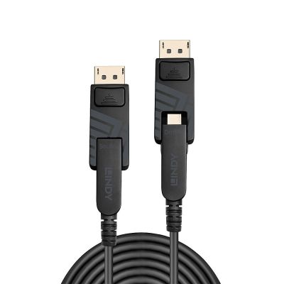 2. Lindy 38481 DisplayPort Cable 20m Mini DisplayPort Black