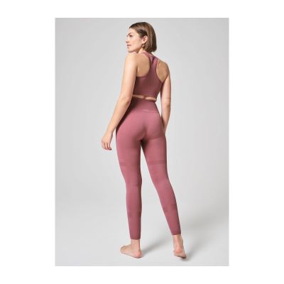 2. CASALL Essential Block Seamless High Waist Tights pink