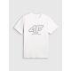 5. Men's regular T-shirt with 4F logo 4FRSS26TTSHM3999-10S