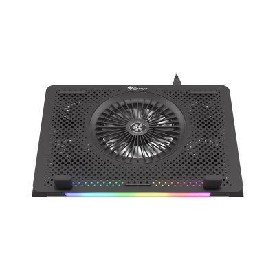 Genesis Oxid 450 RGB 15.6" laptop cooling pad with fan, backlight, 2 USB