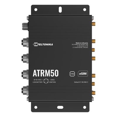 8. Teltonika ATRM50 | 5G Router | 4x M12 GbE, WiFi 5, Dual SIM, eSIM, GPS