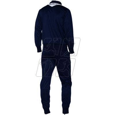 4. Tracksuit Givova Visa navy blue white 0403