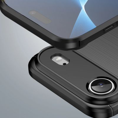 6. Carbon Case for iPhone 17 Air - Black