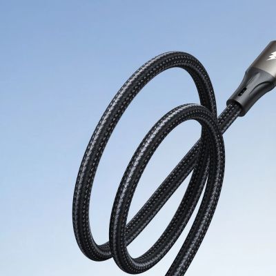 4. Joyroom Light-Speed ​​Series S-A25 USB-A / USB-C cable 100W 1.2m - black