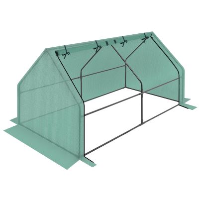 4. GREENHOUSE GARDEN TUNNEL MINI GREEN FOR LETTUCE 180x90x90CM