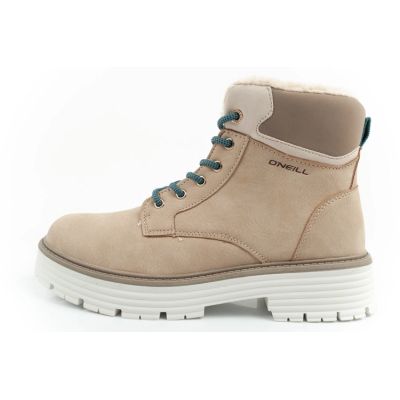 2. O'neill winter boots women's hiking boots ankle boots insulated fashionable beige white