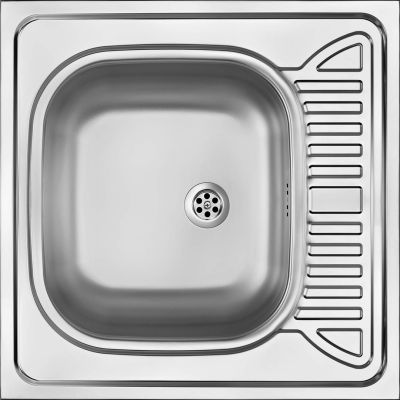 4. Deante Tango ZE60140 steel sink 60x60 cm