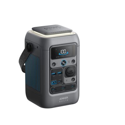 5. Anker Solix C300X DC 288Wh 300W Portable Power Station Kit + PS60 60W Solar Panel