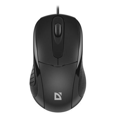 DEFENDER WIRED MOUSE STANDARD MB-580 BLACK OPTICAL 1000DPI 3P 52580