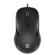 DEFENDER WIRED MOUSE STANDARD MB-580 BLACK OPTICAL 1000DPI 3P 52580