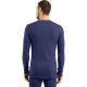2. Odlo BL TOP crew neck l/s ACTIVE WARM long sleeve thermal underwear size M Blue