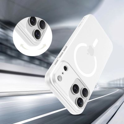 5. Tech-Protect MagSlim MagSafe Case for iPhone 17 Pro Max - Matte White