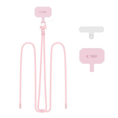 4. Tech-Protect C5S Rope Crossbody Strap Leash - Pink