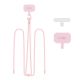 4. Tech-Protect C5S Rope Crossbody Strap Leash - Pink