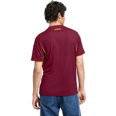 10. Men's adidas AS Roma 25/26 Home Burgundy Jersey JP4184
