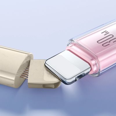 11. Joyroom S-A42 Crystal-Clear Series 30W USB-C - Lightning cable 1.2m - white