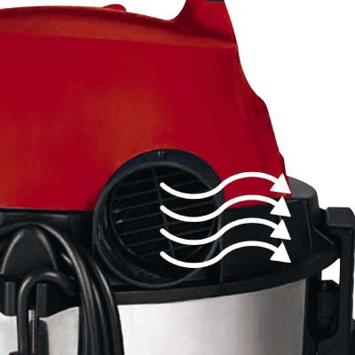 9. EINHELL TH-VC 1820 S 2342167 workshop vacuum cleaner (1250W; silver)