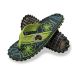 14. Gumbies Islander Flip-Flops Lime Hibiscus GU-FFISL148