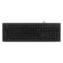 A4 TECH KR-83 Membrane Keyboard A4TKLA42925 (USB 2.0; black)
