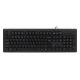A4 TECH KR-83 Membrane Keyboard A4TKLA42925 (USB 2.0; black)