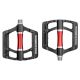 Rockbros 2020-12CBK Platform Aluminum Bicycle Pedals - Black