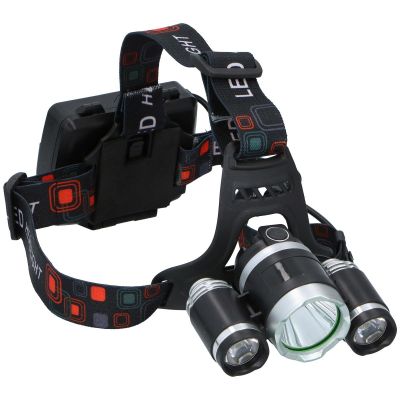 12. GRUNDIG DELUXE 1 LED and 2 COB TOURIST HEADLAMP