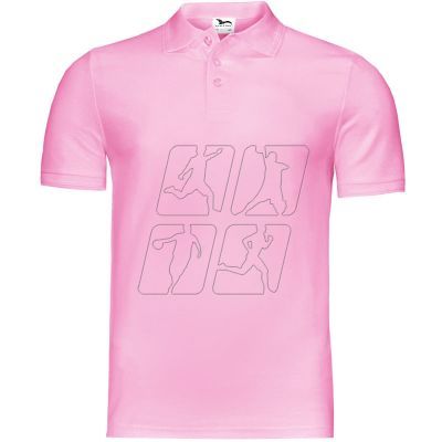 2. Malfini Pique Polo Jr polo shirt MLI-22230 pink