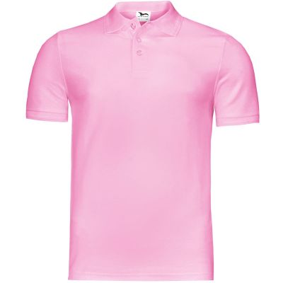 2. Malfini Pique Polo Jr MLI-22230 pink polo shirt