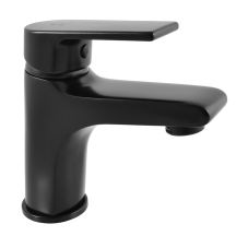 Matte black Colorado washbasin tap