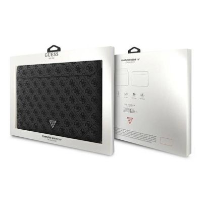 4. Guess 4G Uptown Triangle Logo case for 16" laptop - black